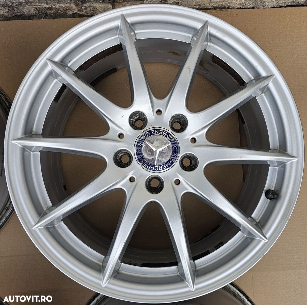 Jante Aliaj 17” 5 x 112 Mercedes A/B/C/E-Klasse /CLA/GLA/GLC/GLE/GL - 5