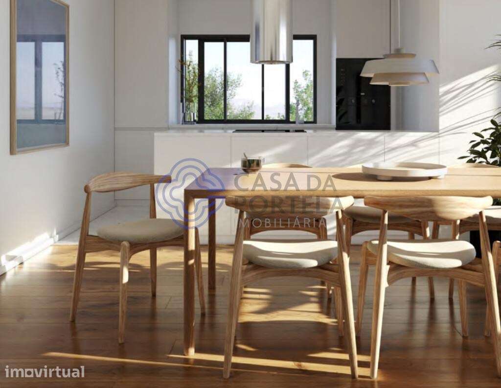 Apartamento T2 novo com terraço, no Empreendimento Jardins da Santa Ri - Grande imagem: 2/14