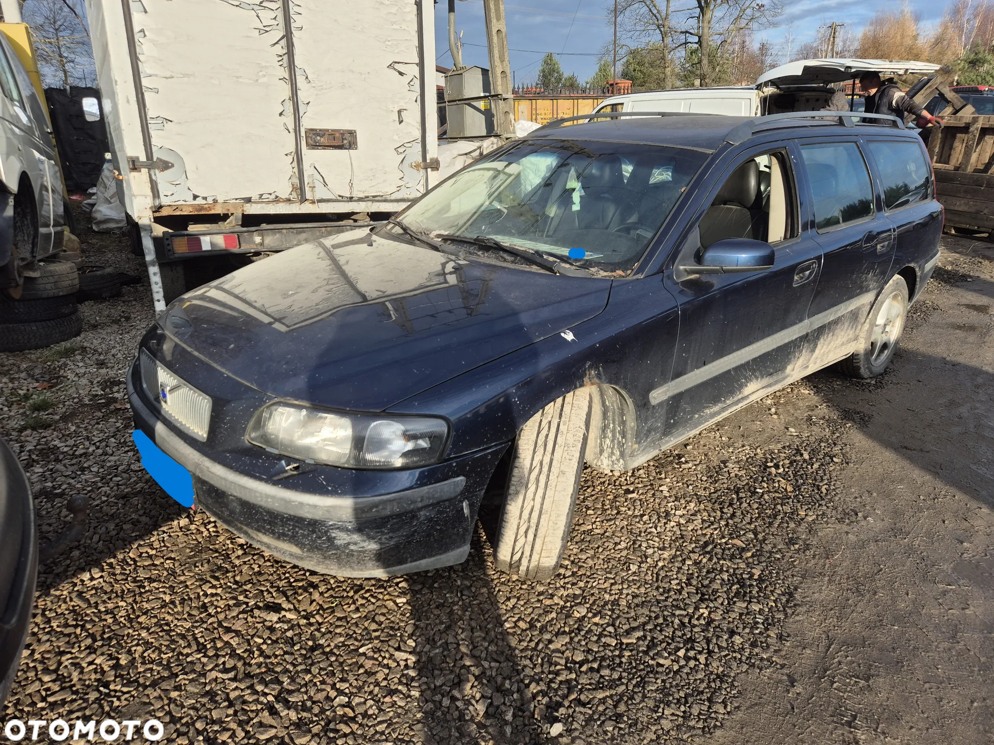 VOLVO V70 II 417-26 maska pokrywa silnika klapa bagażnika zderzak lampa reflektor pas przedni stop lampy halogeny - 2