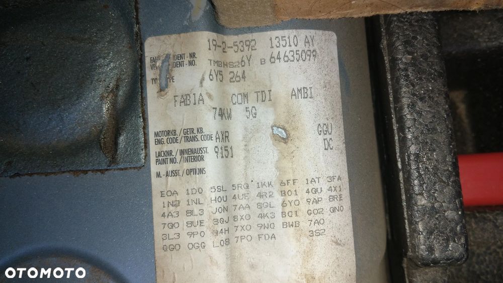 Skoda Fabia 1.9 TDI Combi Comfort - 14