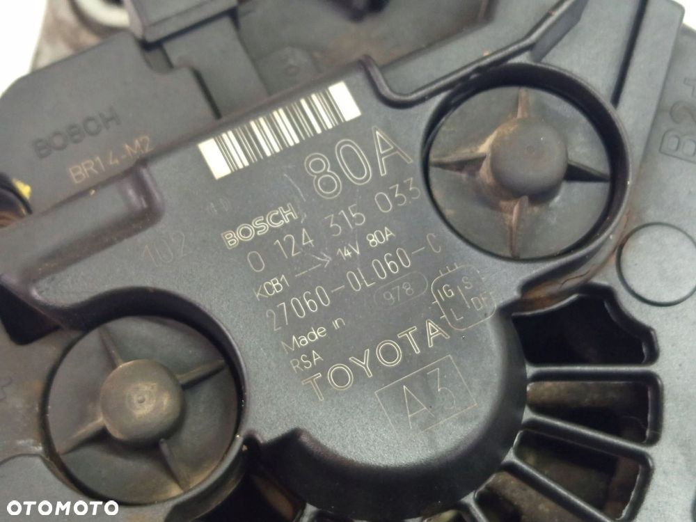 ALTERNATOR HIACE HILUX LAND CRUISER 2.5 3.0D D-4D 0124315033 27060-0L060-C - 6
