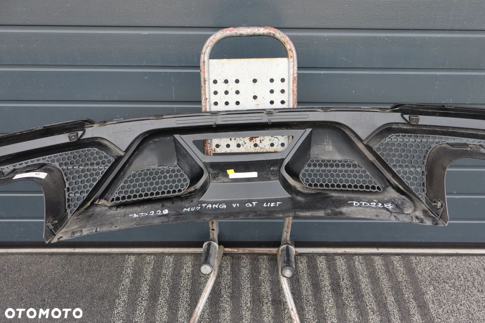 DOKŁADKA DYFUZOR SPOILER SPOJLER ZDERZAKA TYŁ FORD MUSTANG VI 6 S550 SHELBY LIFT KR3V-17F954-AD 2018 - 14