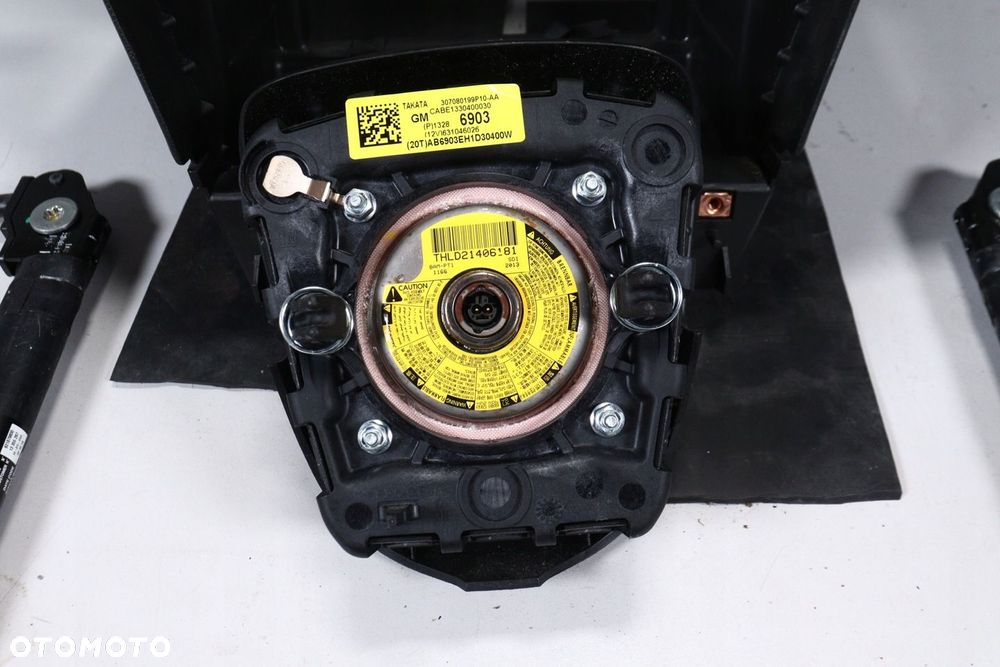 Deska Konsola Chevrolet Cruze LIFT AIRBAG PASY 12-16 ORYGINAŁ CZARNY - 3