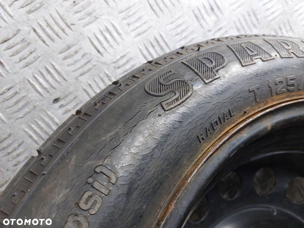 DOJAZDÓWKA 5X110 4Jx16 ET41 FI65,1 125/85R16 2004R PIRELLI SAAB 9-3 II - 10