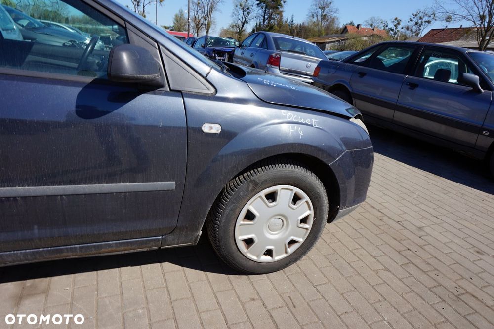 MASKA ZDERZAK BŁOTNIKI LAMPY FOCUS II MK2 H4  FORD 2004-2008 SZARY SEA GREY PRZÓD KOMPLETNY - 16