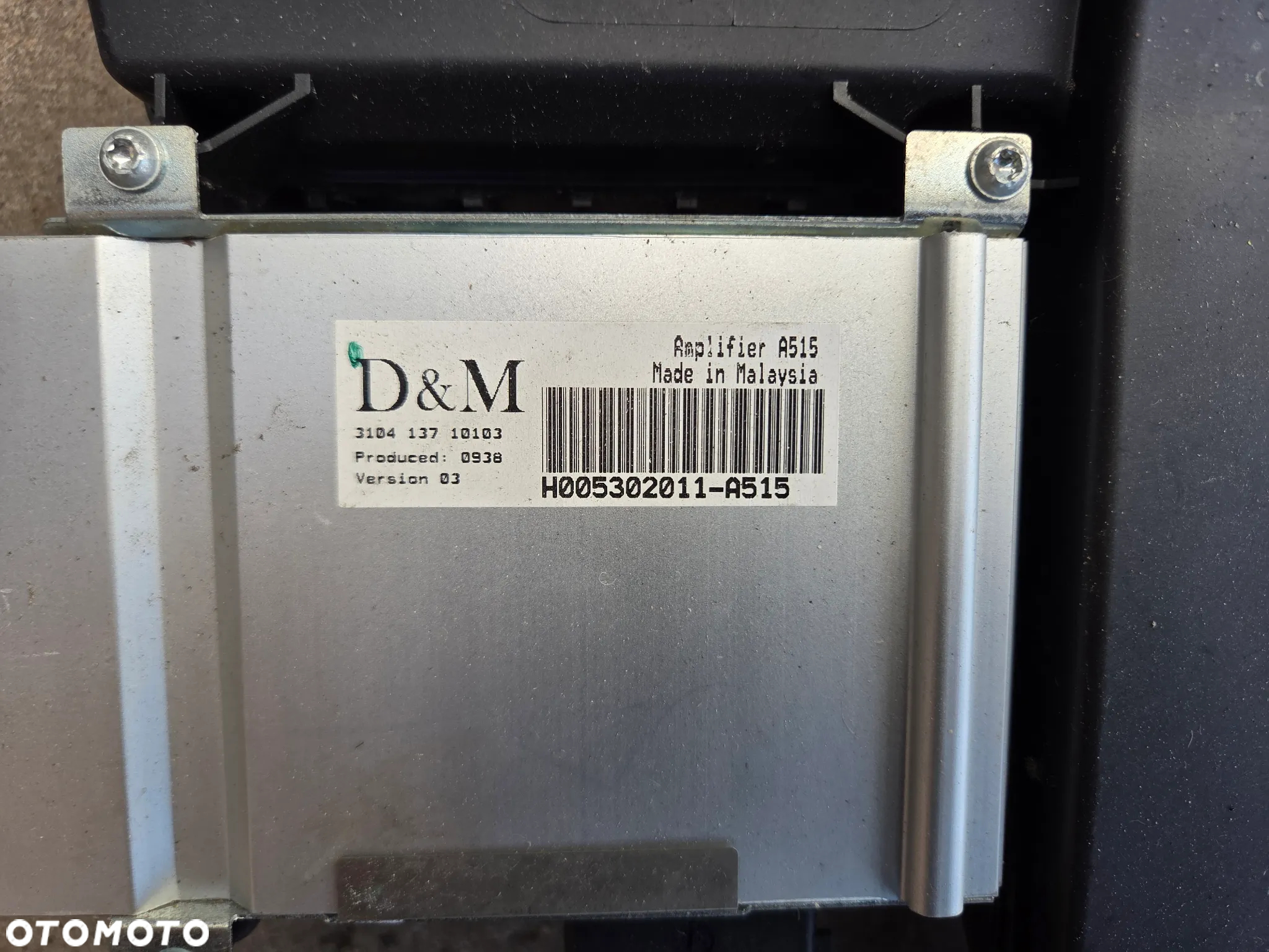 Głośnik subwoofer wzmacniacz Citroen C3 II DS 3 - 5