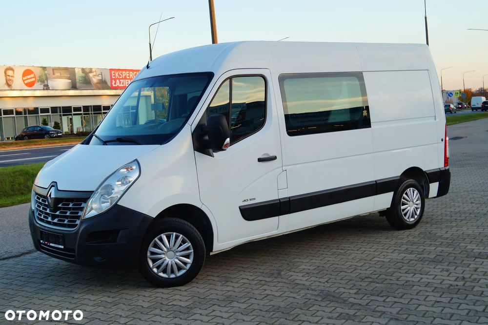 Renault MASTER 2.3DCI BRYGADÓWKA L2 H2 dubelkabina 7 osób - 1