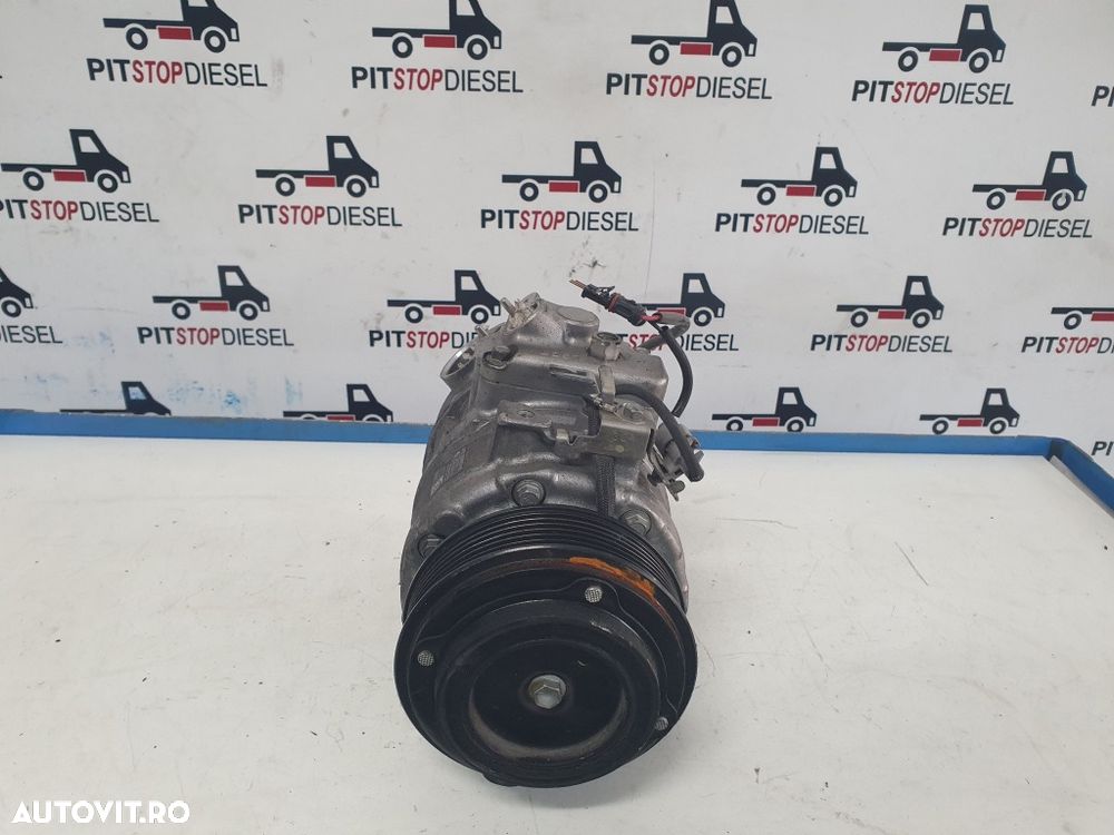 Compresor AC BMW Seria 3 F30 / Seria 5 F07 F10 F11 / Seria 6 F06 F12 F13 / Seria 7 F01 / X5 E70 F15 / X6 E71 2009 2010 2011 2012 2013 2014 2015 2016 2017 2018 2019 64529216466   9216466   225270   7SBU17A 64506805070 / 6805070 / 64529399059 / 9399059   447140-2081    447140 2081 - 2