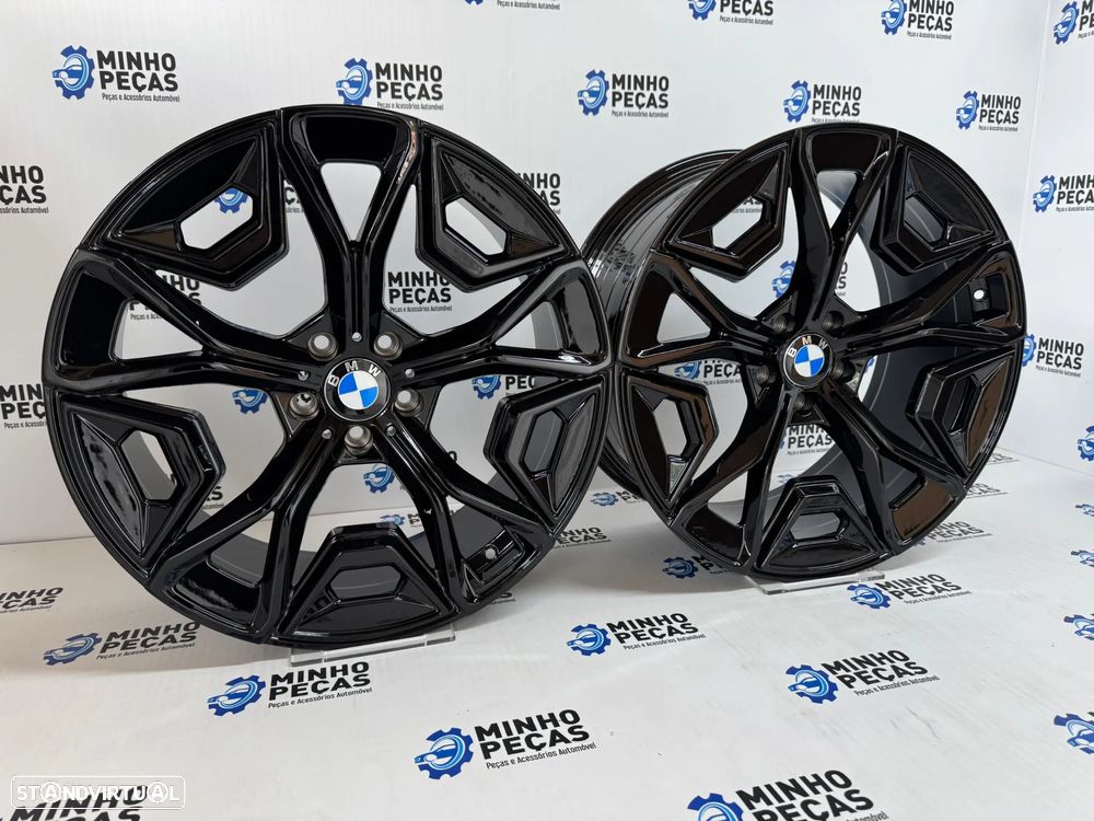 Jantes BMW New X5 (G05) em 20 Preto Brilho - 3