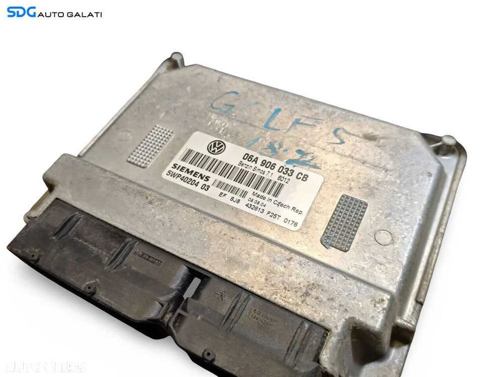 Kit Pornire ECU Calculator Motor Volkswagen Golf Plus 5 1.6 BGU 2004 - 2008 Cod 06A906033CB 1K0920851G [LS0720] - 3
