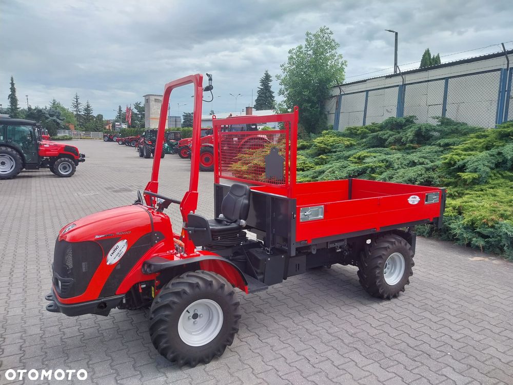 ANTONIO CARRARO TIGRECAR 3800 Yanmar Przyczepa 25KM hamulce na 4 koła - 2