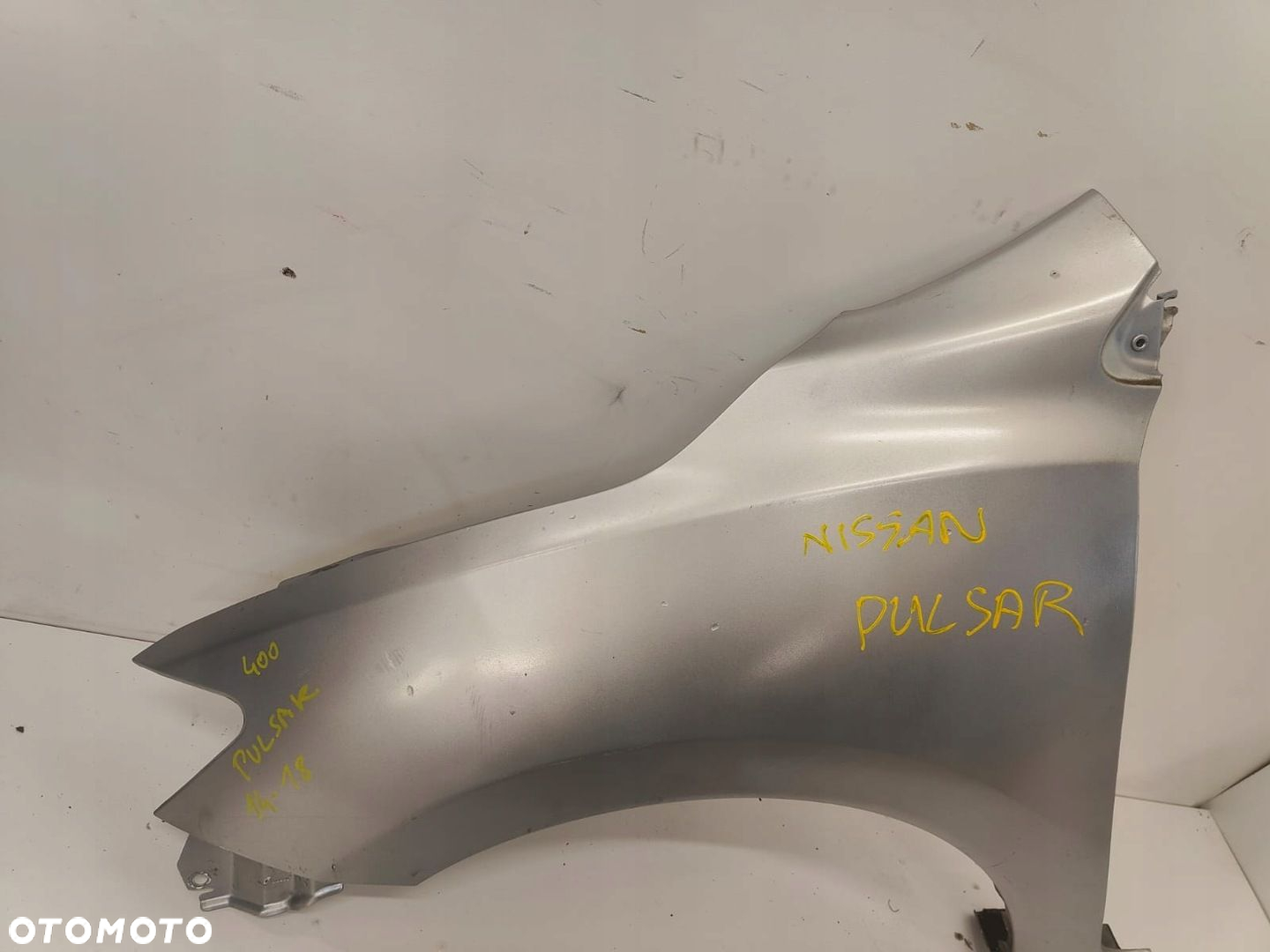 Nissan Pulsar 14-18 BŁOTNIK LEWY PRZÓD PRZEDNI - 4