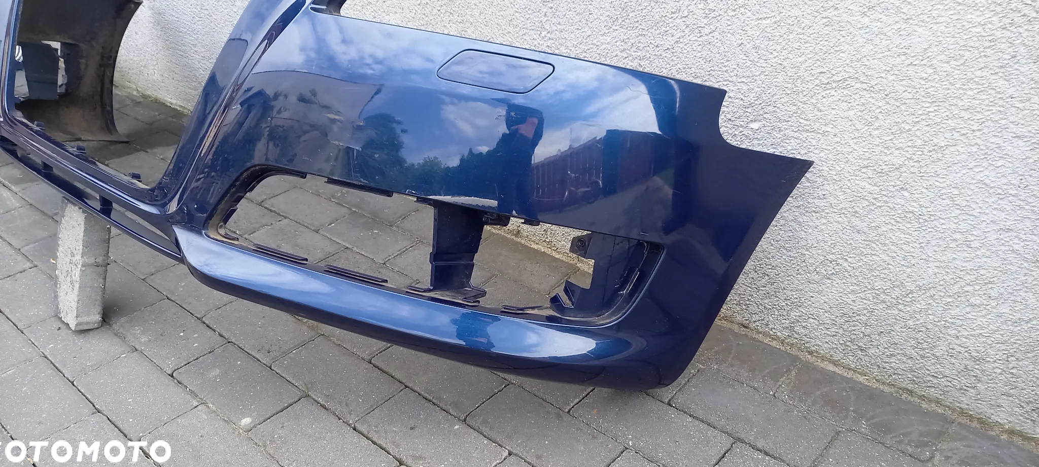 Zderzak przód audi a3 lift  8p 09-12 xenon spryski - 3