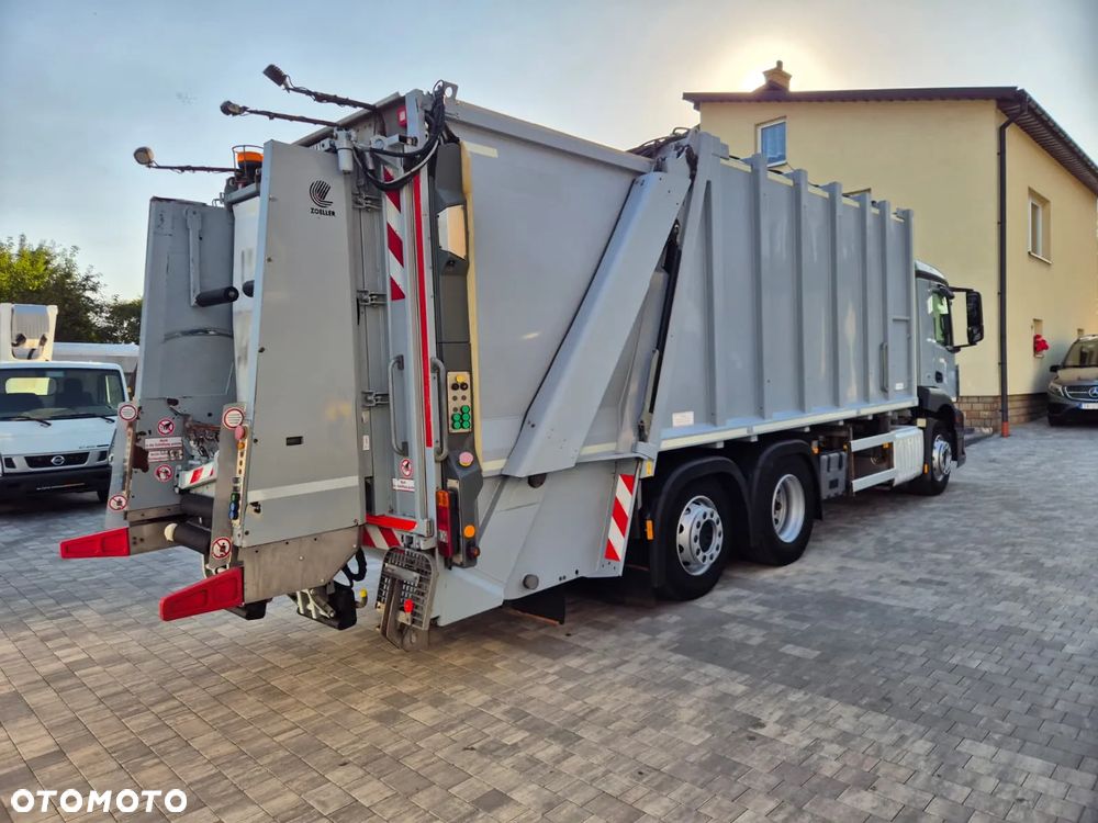 Mercedes-Benz ANTOS 2533 Śmieciarka Euro6 Zoeller Medium X2E EVO 25 Delta Lifter 2301 3 osobowa - 3