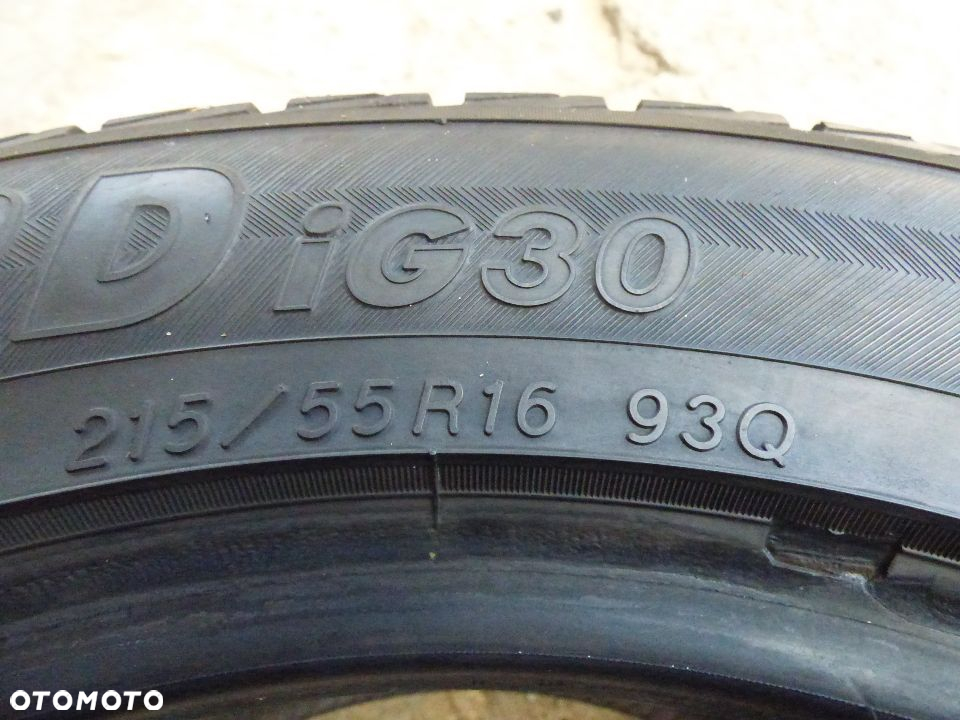 OPONA YOKOHAMA ICE GUARD IG 30 215/55 R16 93Q 5mm - 3
