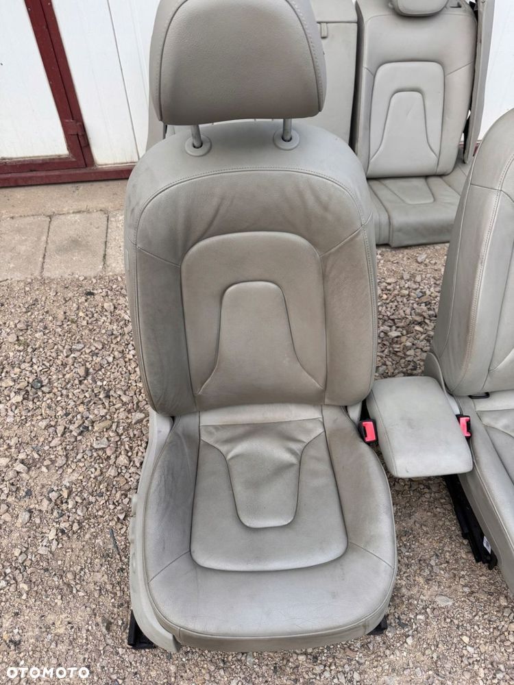 FOTELE KANAPA SKÓRA JASNE TUNEL AUDI A5 8T 5 DRZWI SPORTBACK - WAWA - 5