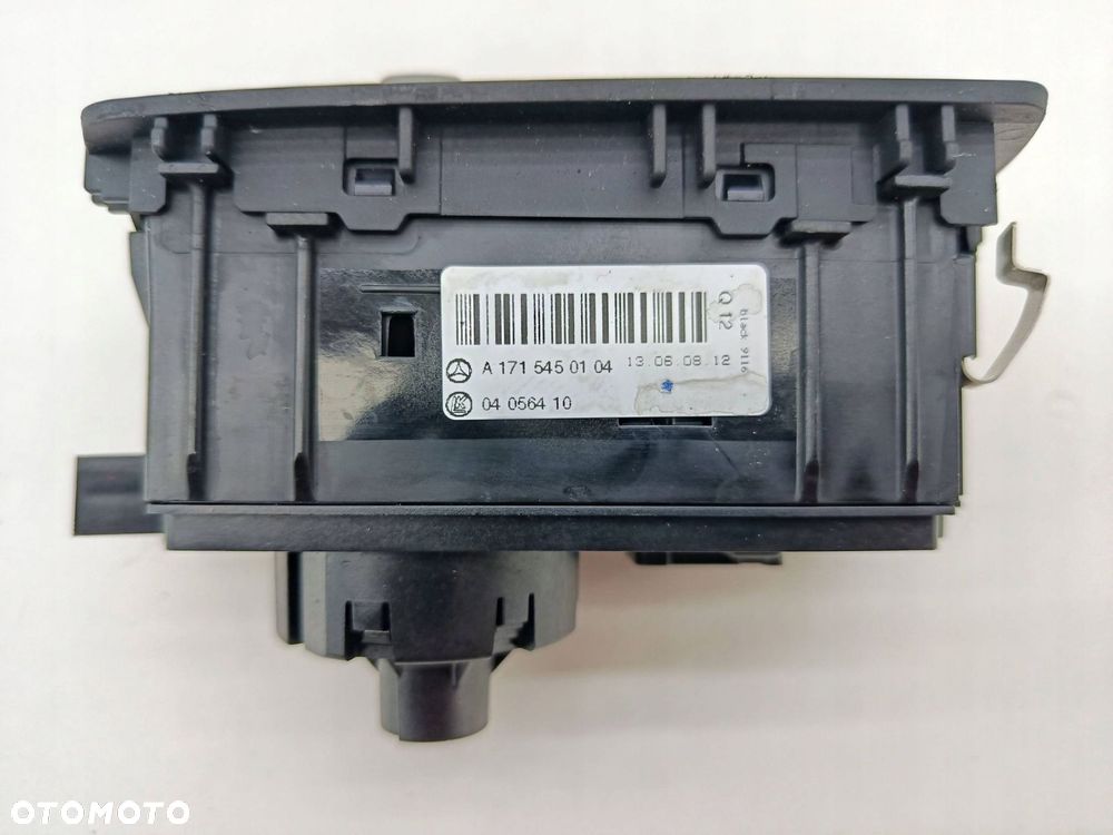 MERCEDES SLK R171 PANEL PRZEŁĄCZNIK ŚWIATEŁ A1715450104 - 7