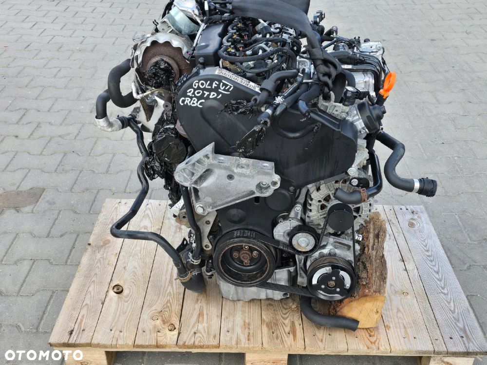 VW AUDI SEAT SKODA SILNIK KOMPLETNY 2.0TDI CRB 143TYŚ.KM - 4