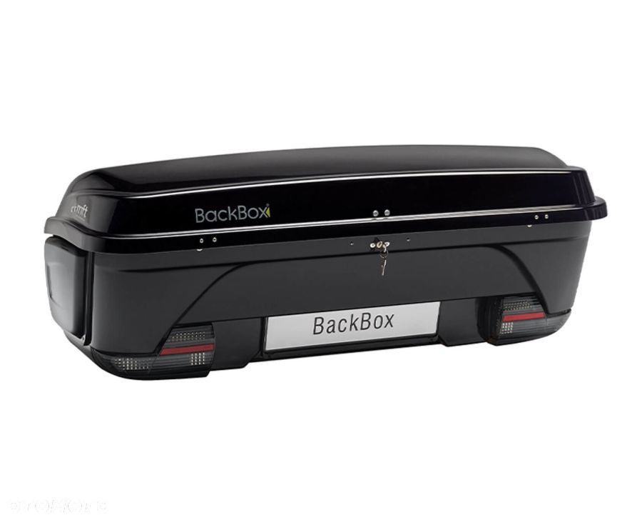 Tylny BOX na hak holowniczy – MFT BackBox – zestaw dla osobowych- czarny - 2