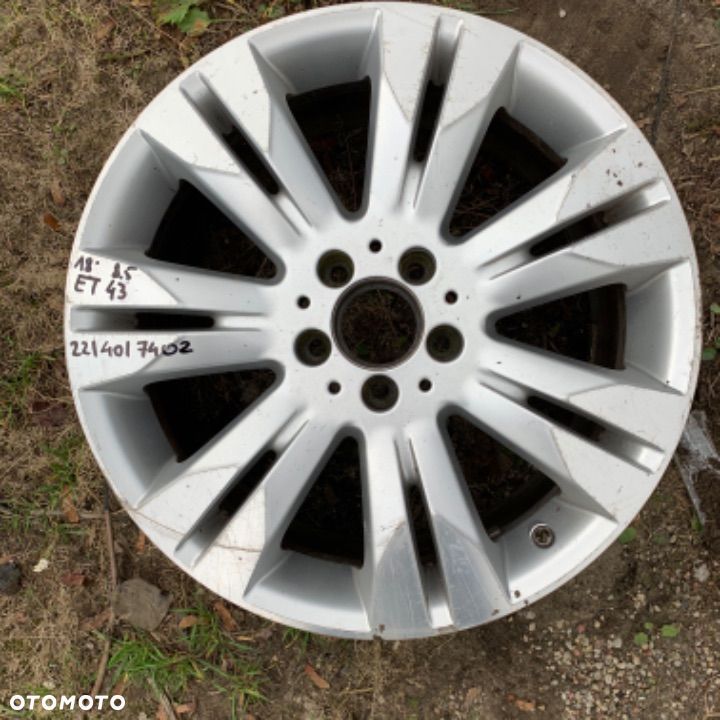 MERCEDES e 212 e 207 felga 18' et 43  a2214017402 - 2