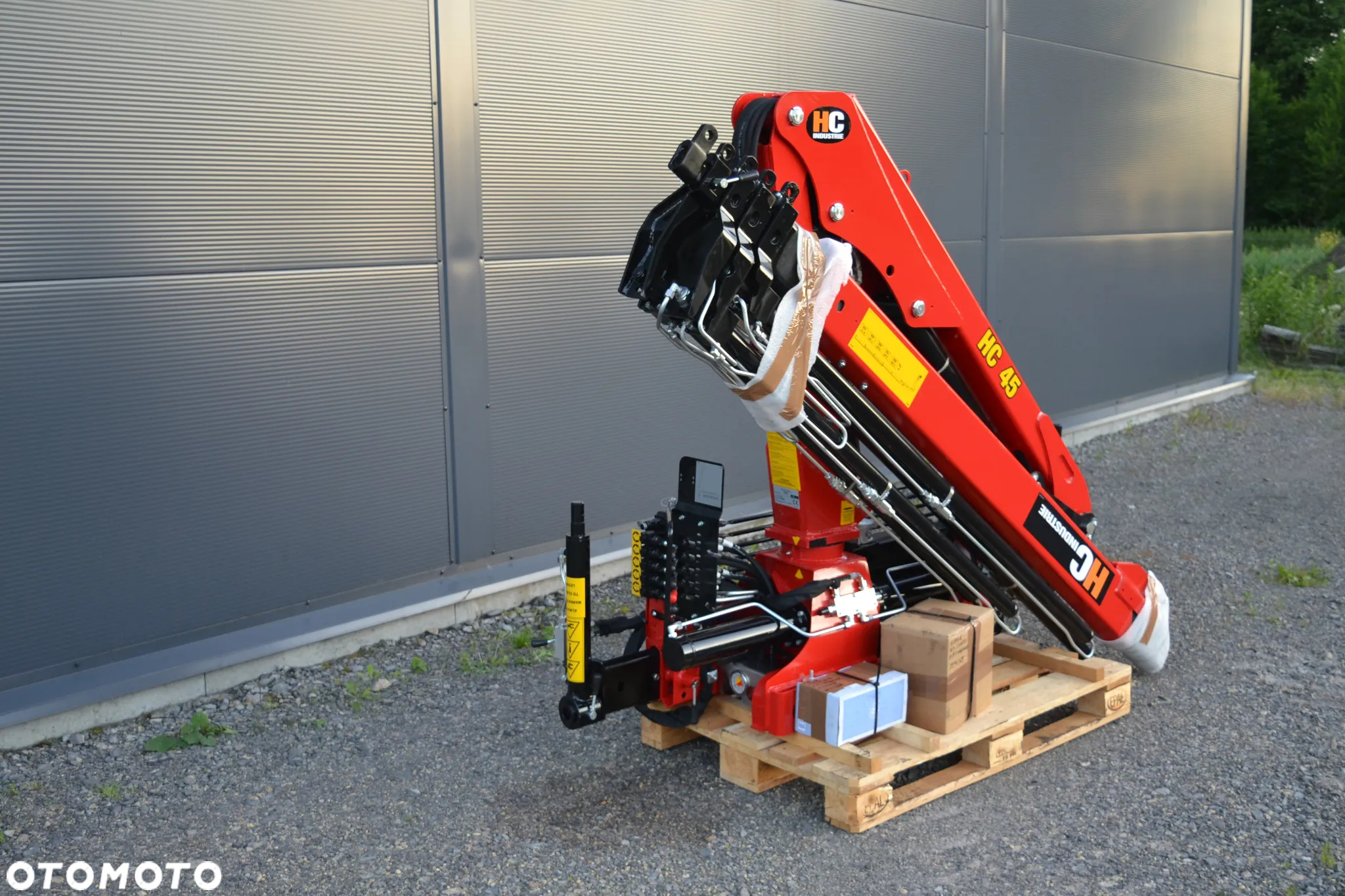 Iveco Żuraw dźwig HDS HC 45A1 Fassi Hyva HMF Palfinger Hiab Montaż Serwis Gwarancja - 5