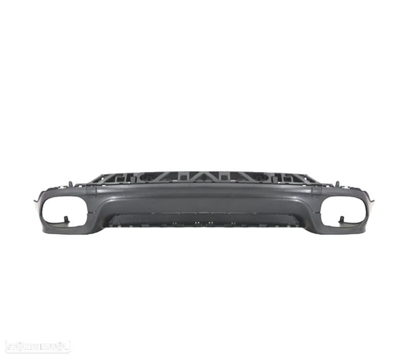 PARA-CHOQUES TRASEIRO PORSCHE CAYENNE 958 14-17 LOOK TURBO - 2