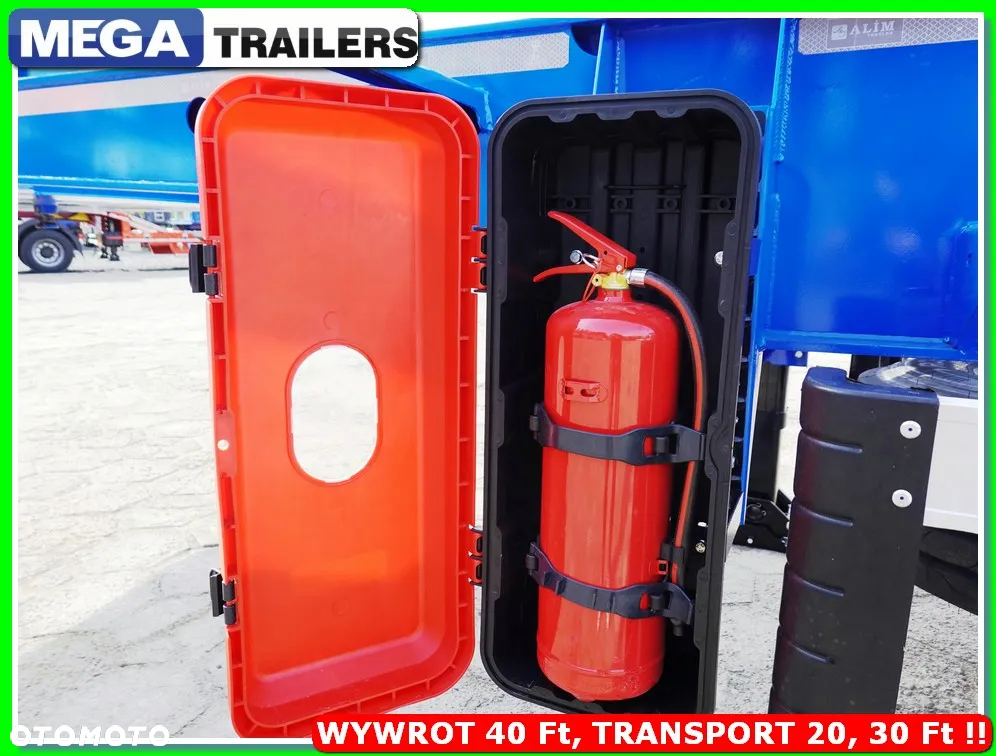 Mega 65 m³ wywrotka na kontener 40 Ft / do 44,0 T DMC zestawu !!! - 27