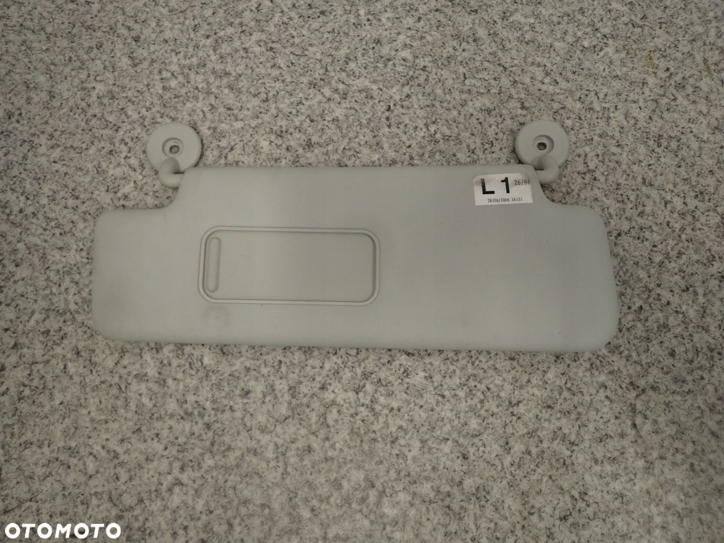 NISSAN MICRA K12 03- DASZEK PRZECIWSŁONECZNY LEWY CABRIO - 5