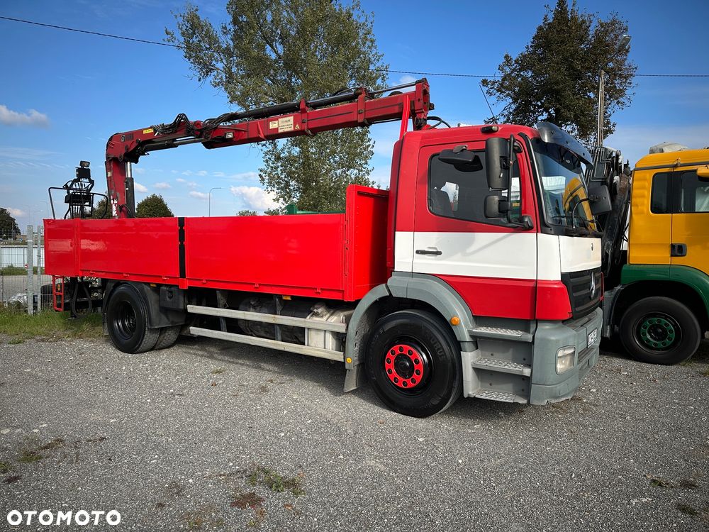 Mercedes-Benz Axor 1828 skrzyniowy HDS Hiab 144B-2CL Zamiana - 14