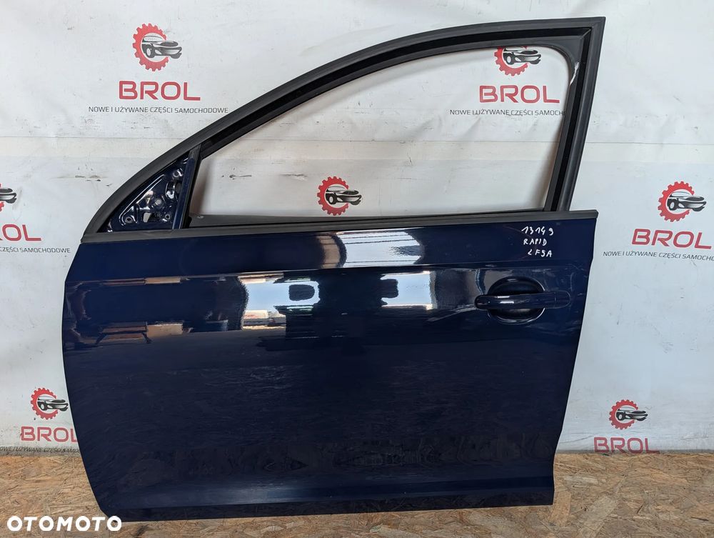 DRZWI PRZEDNIE LEWE SKODA RAPID 17'  LF5A - 1