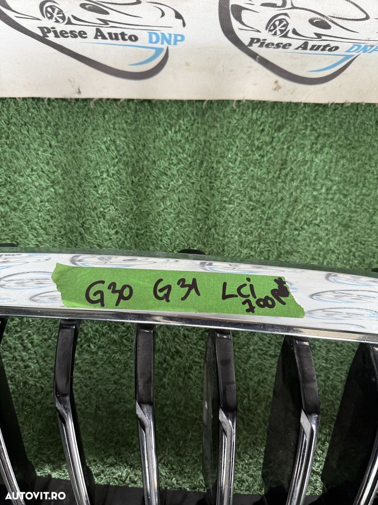 Grila centrala bara fata Bmw seria 5 G30 G31 Facelift lci - 4