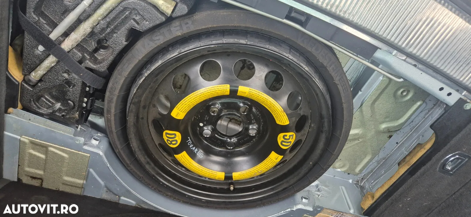 Rezerva slim 195/80-17 R17 Vw Touareg 7L 2.5 tdi diesel 5x120 - 3