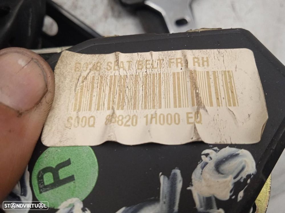 CINTO SEGURANÇA FRONTAL DIREITO KIA CEED FASTBACK 2010 - 2