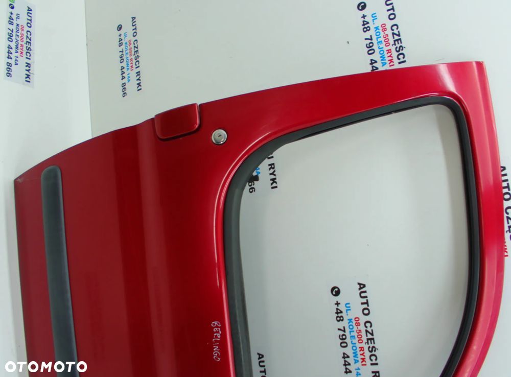 Citroen Berlingo I Drzwi Prawy Przód szyba mechanizm Podnośnik Zamek - 2