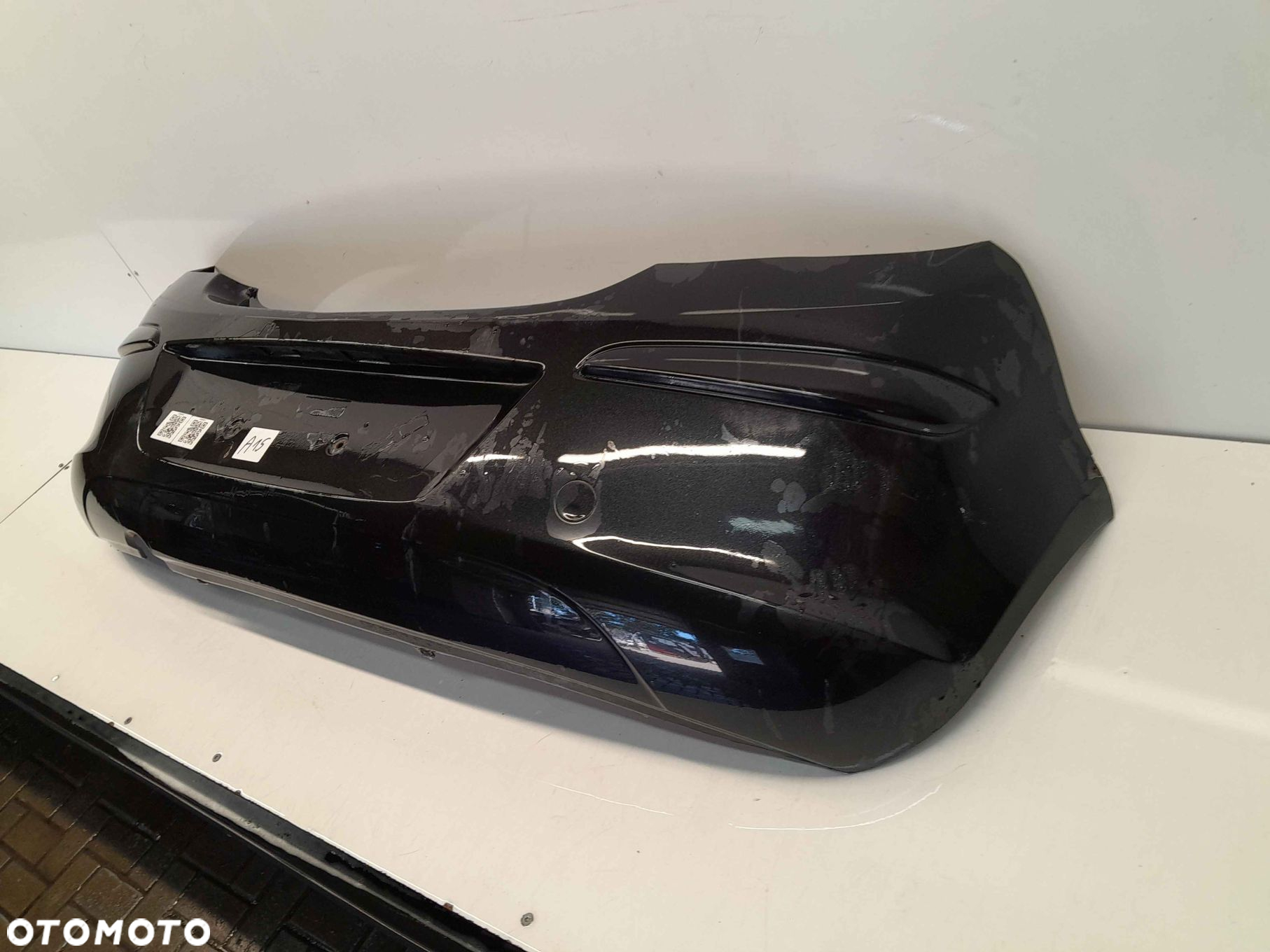 } ZDERZAK TYŁ TYLNY OPEL CORSA D Z20R CZARNY 3D 3 DRZWI HB - 4