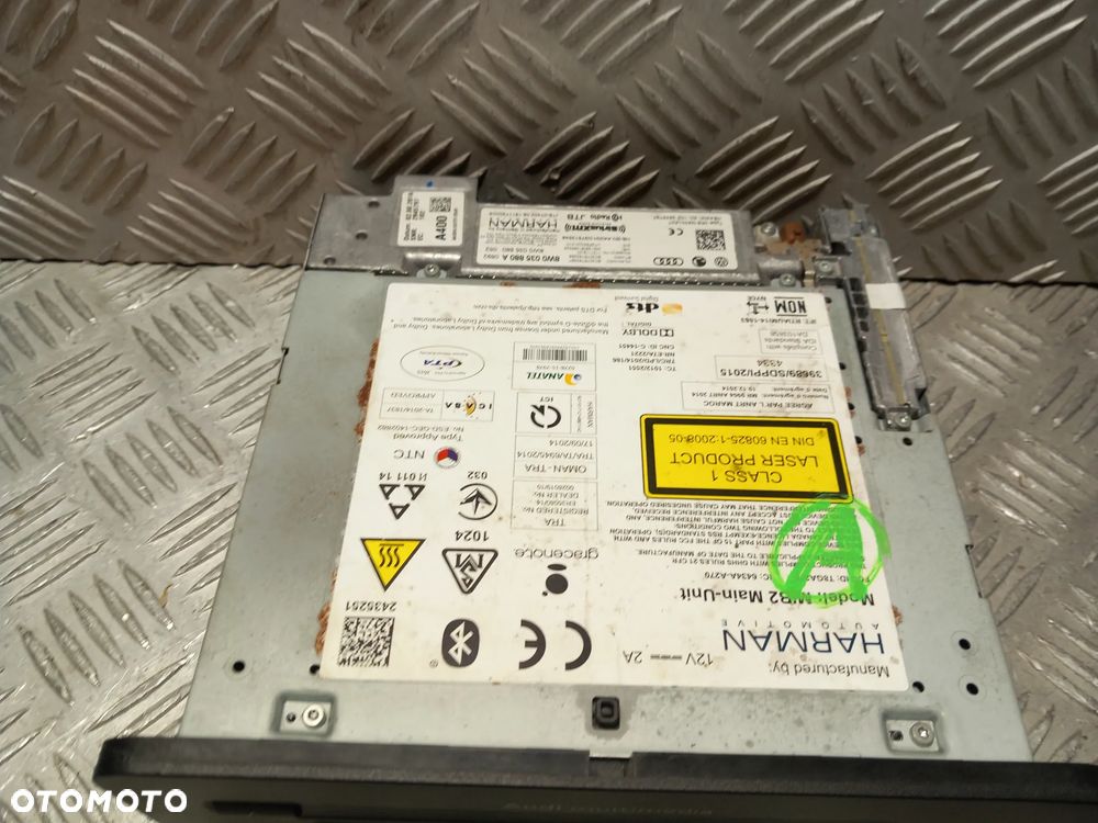 AUDI A4 B9 CZYTNIK SD MMI SIM 8W0035880A - 4
