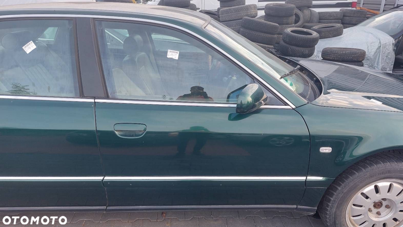 DRZWI KOMPLETNE PRAWY PRZÓD AUDI A8 D2 LZ6H - 1