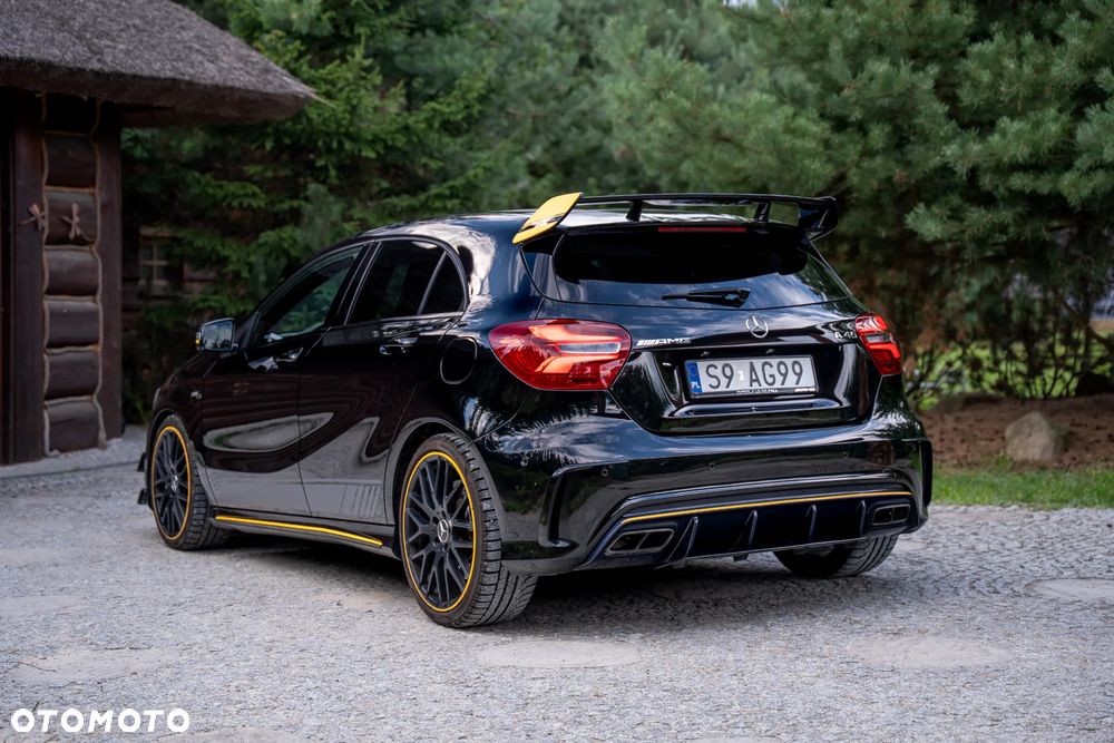 Mercedes-Benz Klasa A AMG 45 4Matic AMG Speedshift 7G-DCT Yellow Night Edition - 12
