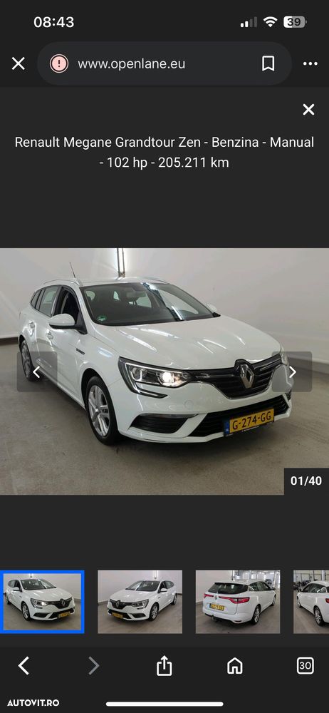 Renault Megane TCe GPF Limited - 1
