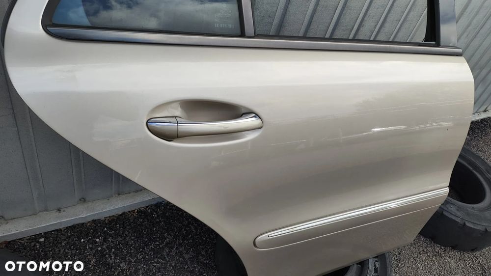 DRZWI PRAWY TYŁ TYLNE KOMPLETNE ORYGINALNY LAKIER C693 693 MERCEDES E-KLASA W211 SEDAN - 2