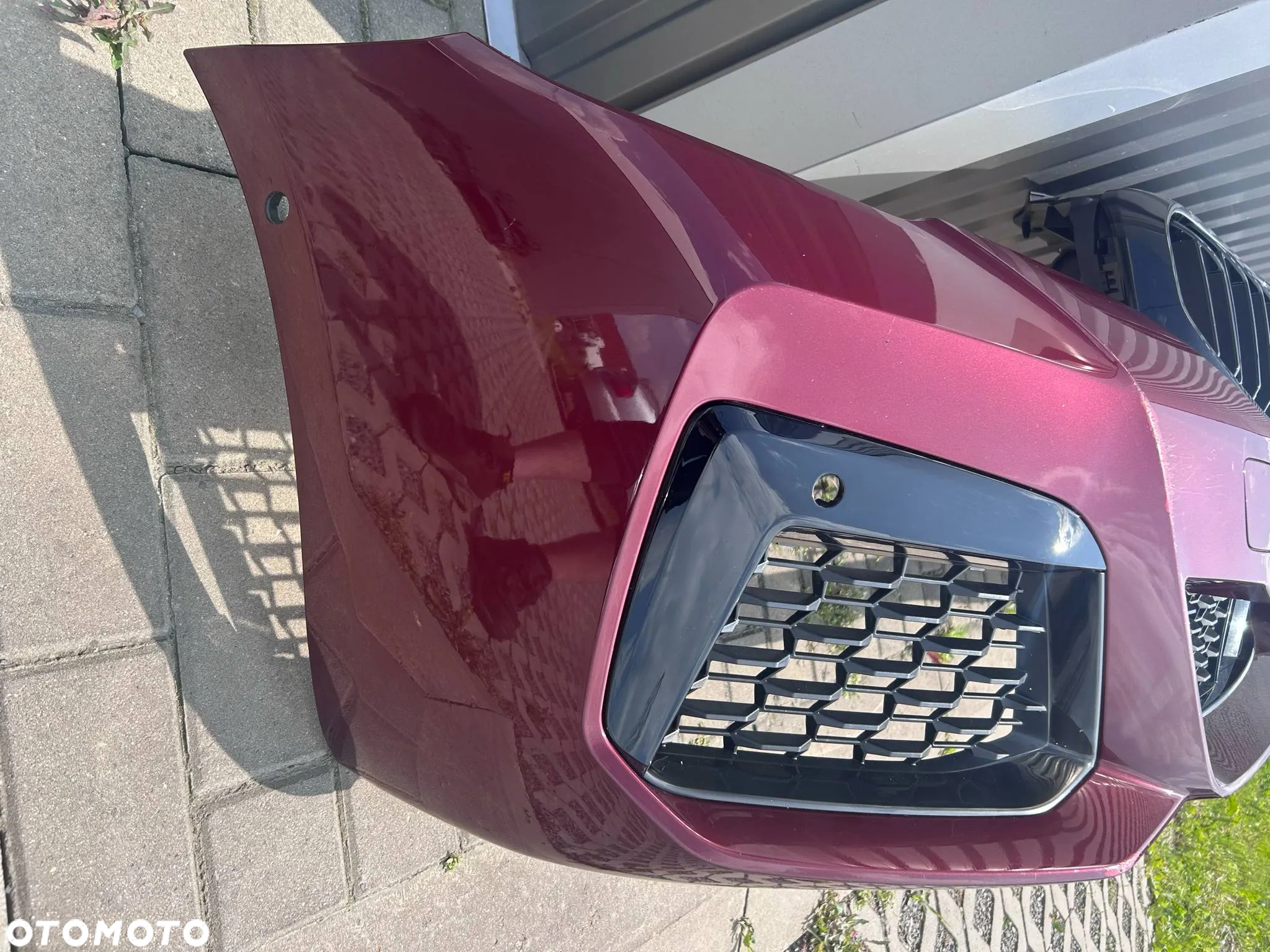 BMW 5 LCI G30 G31 M-Pakiet Zderzak Przód Przedni 6xPDC Radar Aventurin Red X1C - 8