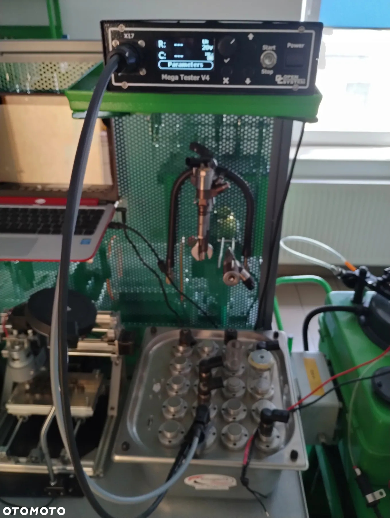 Szlifierka do regeneracji zaworków  w wtryskach Piezo i CR - 8