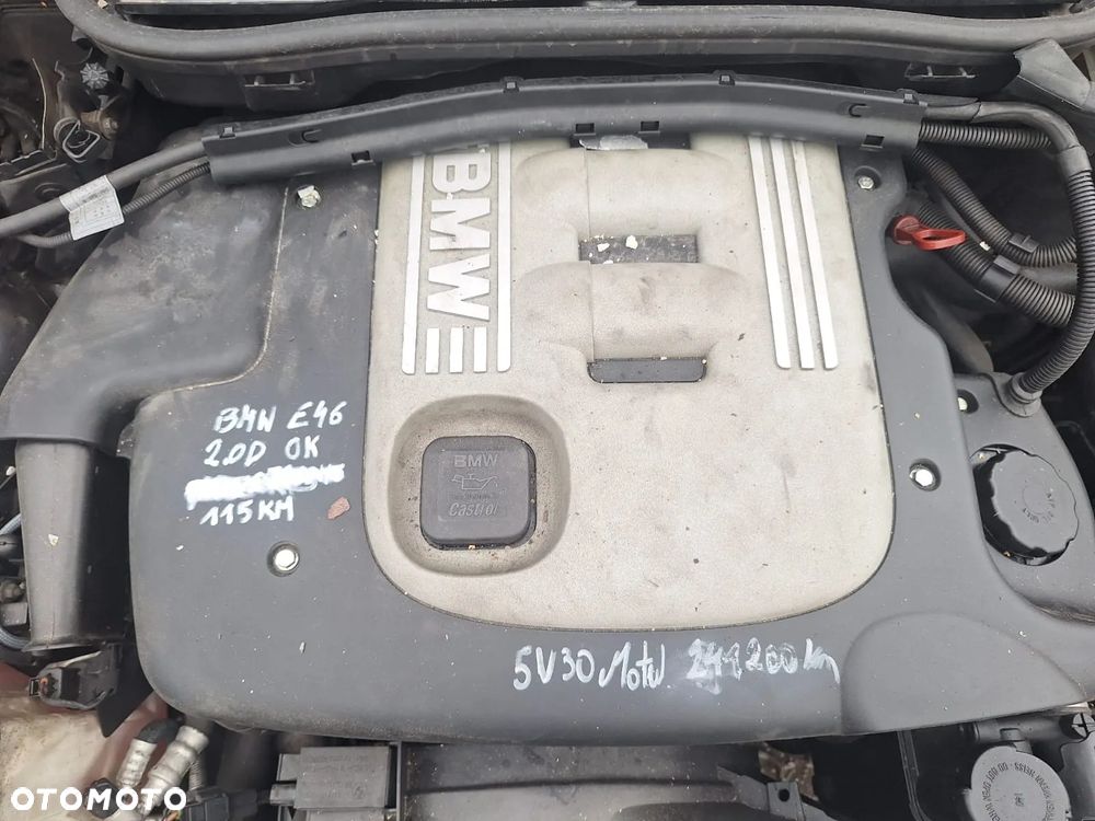 SILNIK 2.0 D BMW E46 M47D20 115 KM GWARANCJA - 1