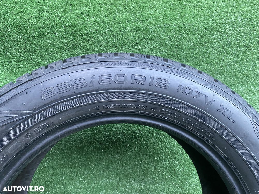 Set 2 anvelope Iarna Nokian WR SUV3 235 60 R18 107 V XL Dot 2419 6,2mm - 6