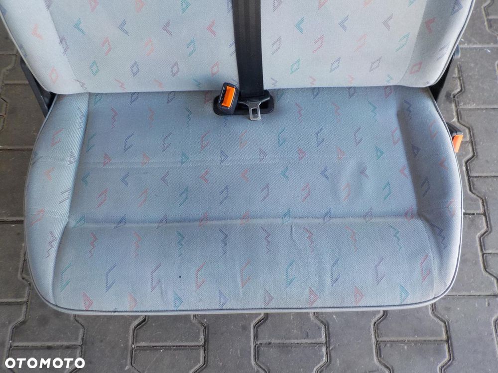 VW T4 SIEDZENIE FOTEL DWÓJKA PODWÓJNY PRZÓD INKA - 4