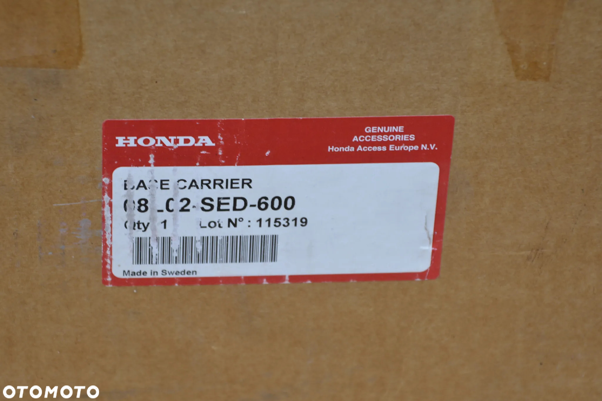 Honda Accord Tourer  - bagażnik dachowy oryginał Honda Alu klucz - 4