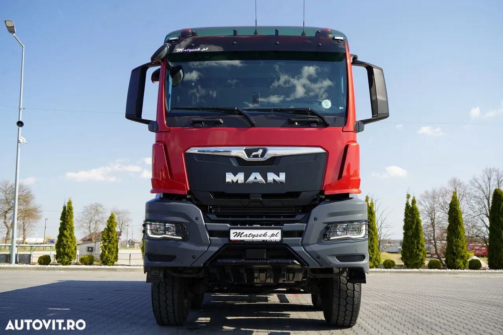 MAN TGS 41.480 / 8x8 / BASCULANĂ SPATE / MANUAL / NOU NOU / KH-KIPPER / - 25