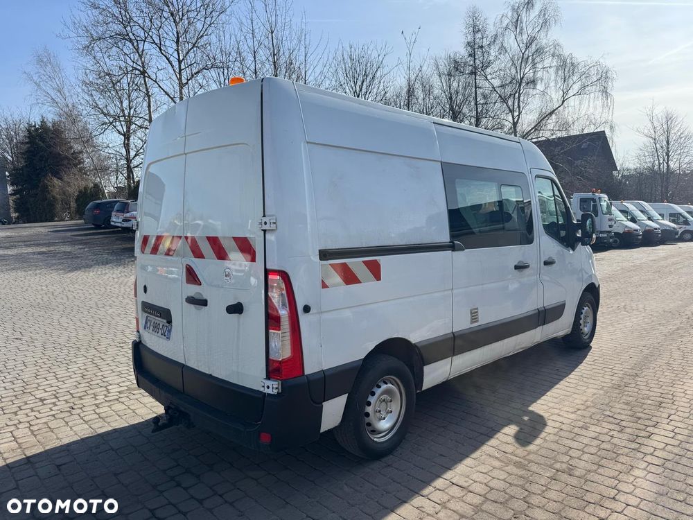 Renault Master 2013r. 6osob Brygadówka KLIMATYZACJA L2H2 - 8