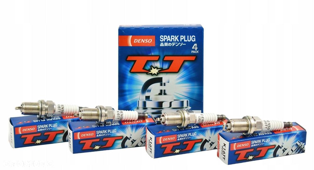 4X Świeca zapłonowa Denso K16TT - 9
