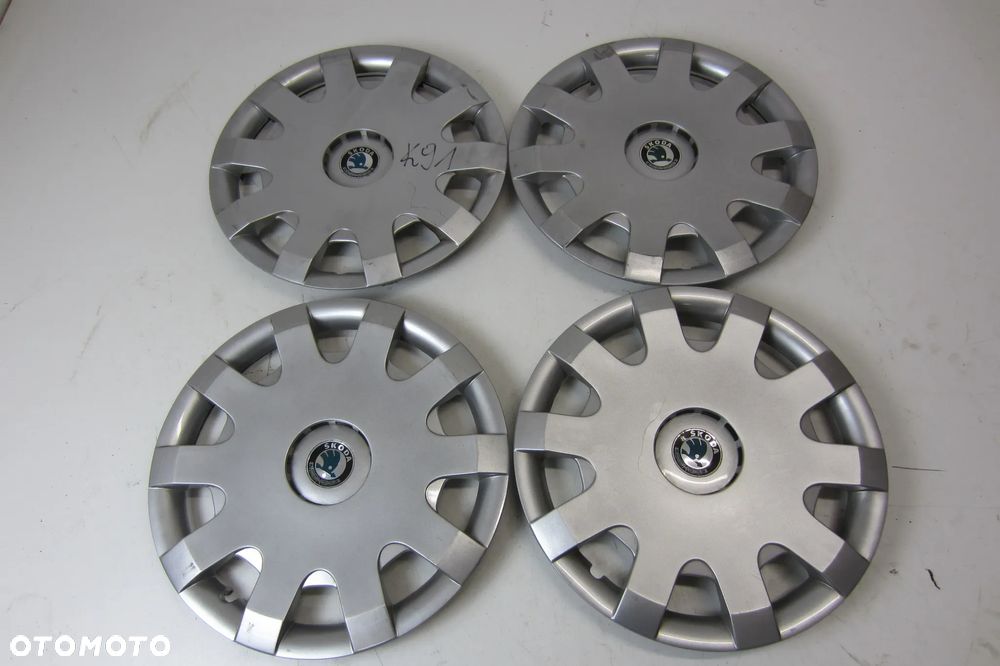 Kołpaki dekle 15 SKODA ORYGINAŁ - 1